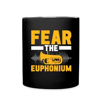 Euphonium Euphonist - Tasse einfarbig - Schwarz - Vorne