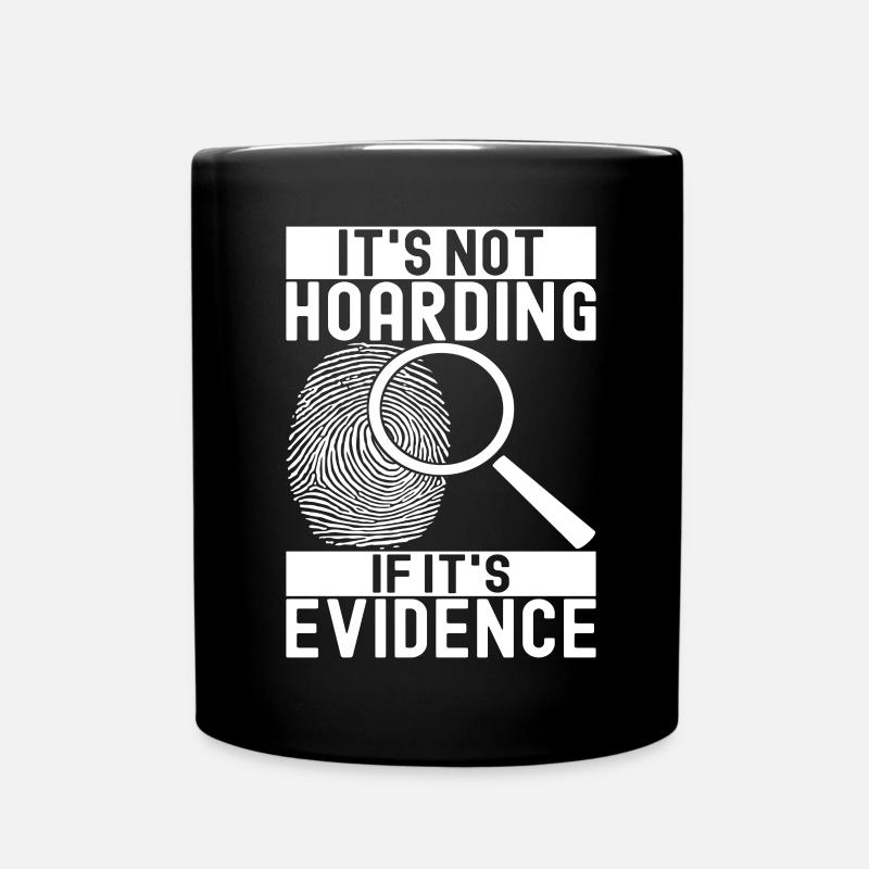 Forensics Forensic Scientist - Full Colour Mug - black