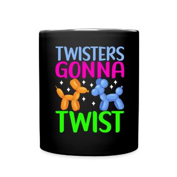 Balloon Animal Balloon Twisting - Full Colour Mug - black - Front