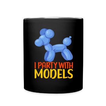 Balloon Animal Balloon Twisting - Full Colour Mug - black - Front