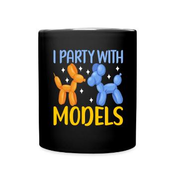 Balloon Animal Balloon Twisting - Full Colour Mug - black - Front
