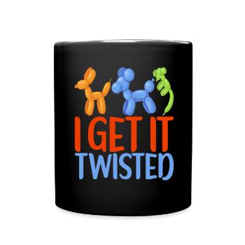 Balloon Animal Balloon Twisting - Full Colour Mug - black - Front
