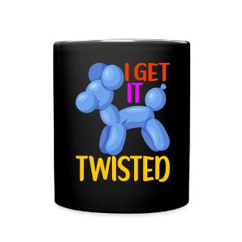 Balloon Animal Balloon Twisting - Full Colour Mug - black - Front