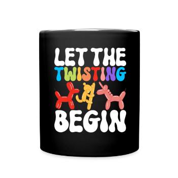 Balloon Animal Balloon Twisting - Full Colour Mug - black - Front