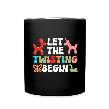 Balloon Animal Balloon Twisting - Full Colour Mug - black - Front