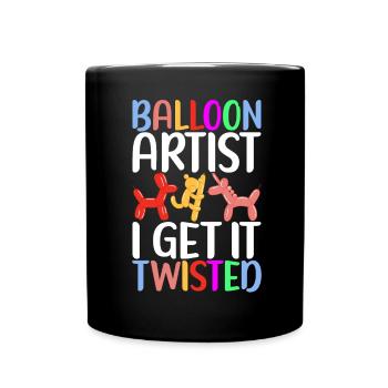 Balloon Animal Balloon Twisting - Full Colour Mug - black - Front