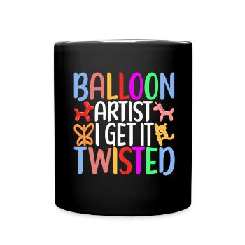 Balloon Animal Balloon Twisting - Full Colour Mug - black - Front