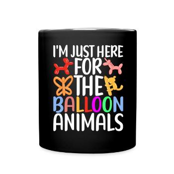 Balloon Animal Balloon Twisting - Full Colour Mug - black - Front
