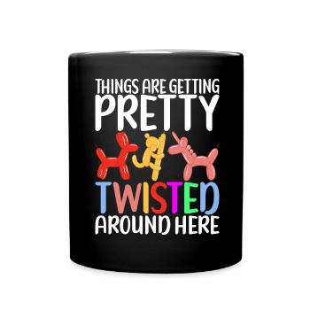 Balloon Animal Balloon Twisting - Full Colour Mug - black - Front