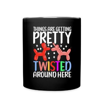 Balloon Animal Balloon Twisting - Full Colour Mug - black - Front