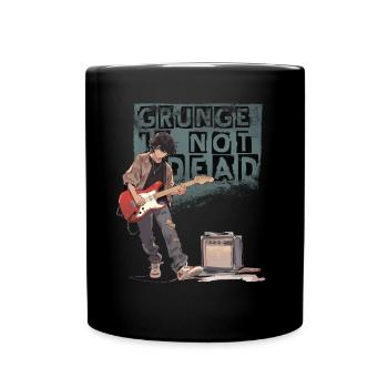 Grunge NOT Dead 02 - Full Colour Mug - black - Front