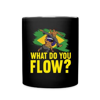 Capoeira Capoeirista - Tasse einfarbig - Schwarz - Vorne
