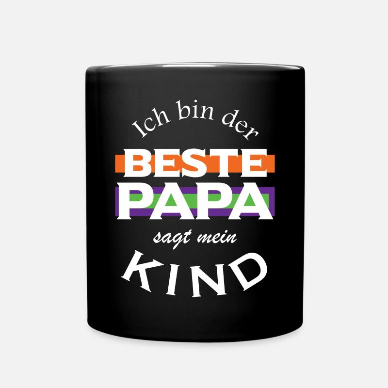 I'm the best dad - Full Colour Mug - black
