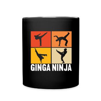 Capoeira Capoeirista - Full Colour Mug - black - Front