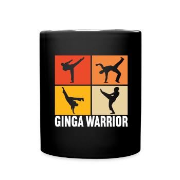 Capoeira Capoeirista - Full Colour Mug - black - Front