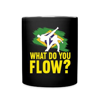 Capoeira Capoeirista - Tasse einfarbig - Schwarz - Vorne