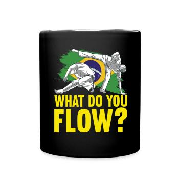 Capoeira Capoeirista - Tasse einfarbig - Schwarz - Vorne