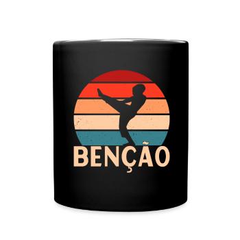 Capoeira Capoeirista - Tasse einfarbig - Schwarz - Vorne