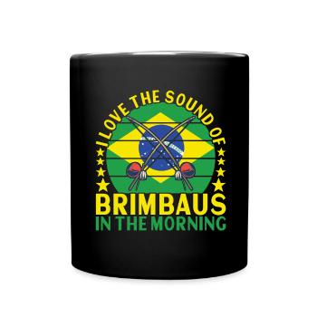 Capoeira Capoeirista - Full Colour Mug - black - Front
