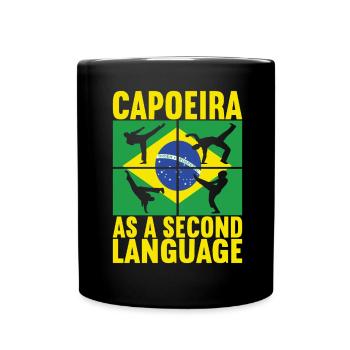 Capoeira Capoeirista - Tasse einfarbig - Schwarz - Vorne