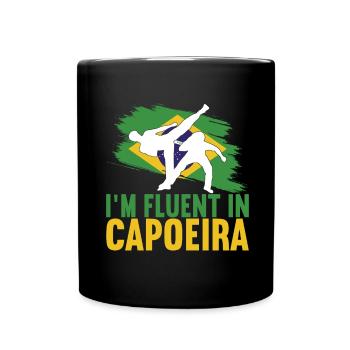 Capoeira Capoeirista - Tasse einfarbig - Schwarz - Vorne