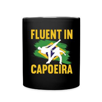 Capoeira Capoeirista - Tasse einfarbig - Schwarz - Vorne