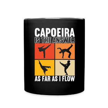 Capoeira Capoeirista - Full Colour Mug - black - Front