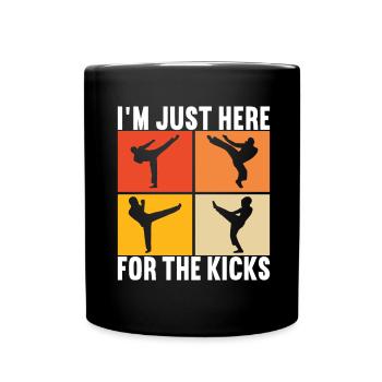 Capoeira Capoeirista - Tasse einfarbig - Schwarz - Vorne