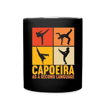 Capoeira Capoeirista - Tasse einfarbig - Schwarz - Vorne