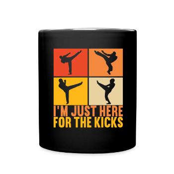 Capoeira Capoeirista - Mug uni - noir - Devant
