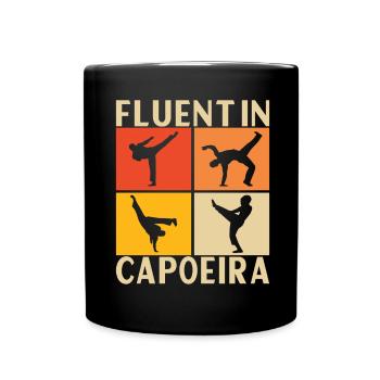 Capoeira Capoeirista - Tasse einfarbig - Schwarz - Vorne