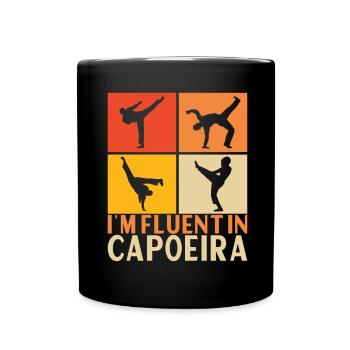 Capoeira Capoeirista - Full Colour Mug - black - Front