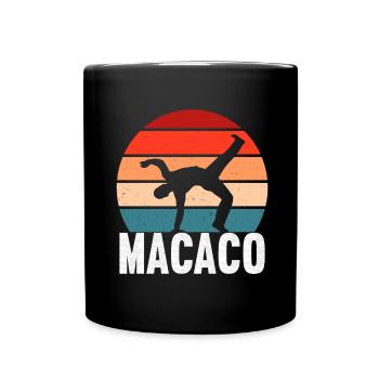 Capoeira Capoeirista - Tasse einfarbig - Schwarz - Vorne