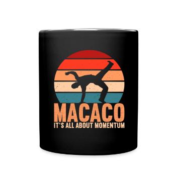 Capoeira Capoeirista - Tasse einfarbig - Schwarz - Vorne