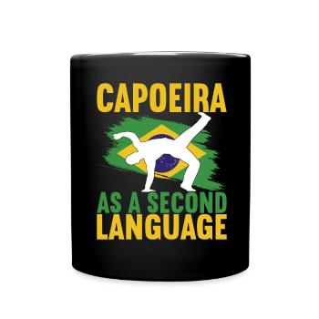 Capoeira Capoeirista - Full Colour Mug - black - Front