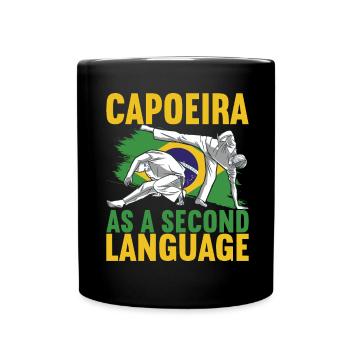 Capoeira Capoeirista - Tasse einfarbig - Schwarz - Vorne