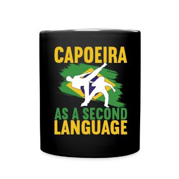 Capoeira Capoeirista - Tasse einfarbig - Schwarz - Vorne