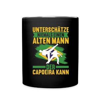 Capoeira Capoeirista - Tasse einfarbig - Schwarz - Vorne