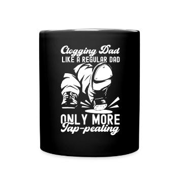 Tap Dance Tap Dancer - Full Colour Mug - black - Front