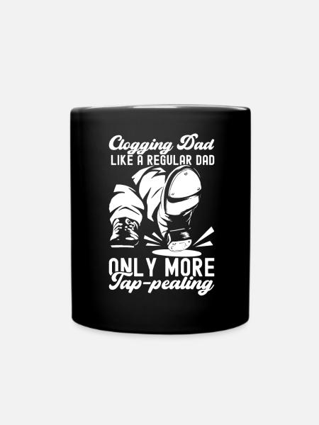 Stepptanz Stepptänzer - Tasse einfarbig - Schwarz