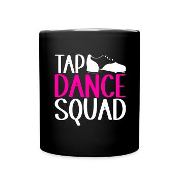 Claquettes Claquettes Danseuse de claquettes - Mug uni - noir - Devant