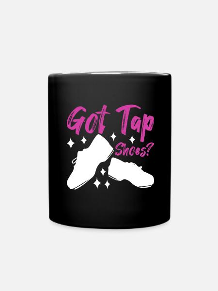 Stepptanz Stepptänzer - Tasse einfarbig - Schwarz