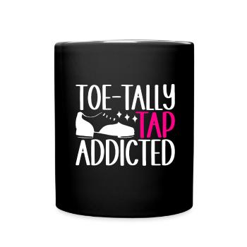 Tap Dance Tap Dancer - Full Colour Mug - black - Front