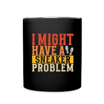 Sneakerhead Sneaker Collector - Full Colour Mug - black - Front