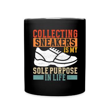 Sneakerhead Sneaker Collector - Full Colour Mug - black - Front
