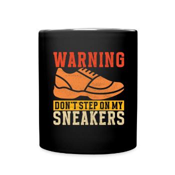 Sneakerhead Sneaker Collector - Full Colour Mug - black - Front