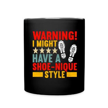 Sneakerhead Sneaker Collector - Full Colour Mug - black - Front