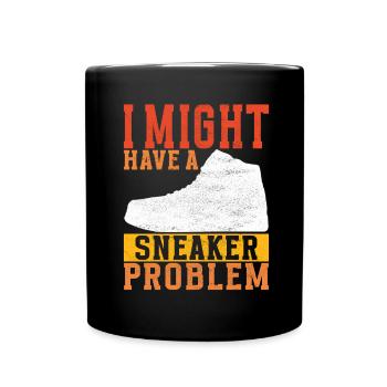 Sneakerhead Sneaker Collector - Full Colour Mug - black - Front