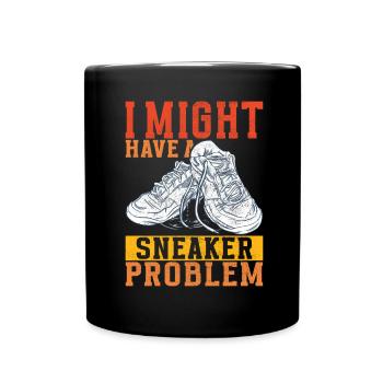 Sneakerhead Sneaker Collector - Full Colour Mug - black - Front