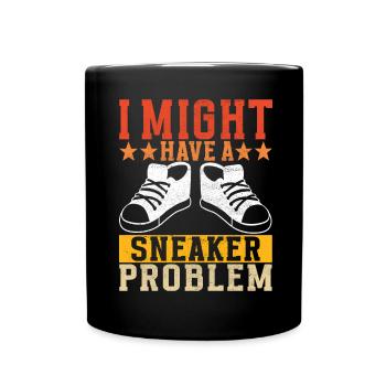 Sneakerhead Sneaker Collector - Full Colour Mug - black - Front